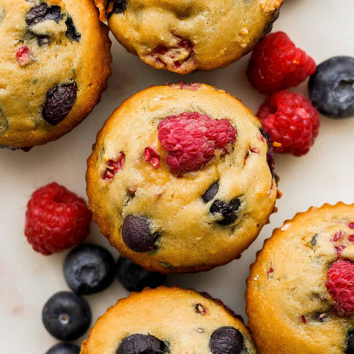 Unlock the Secret to Perfectly Moist Greek Yogurt Berry Muffins